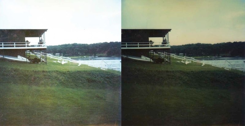 Before-and-after restoration at Lake Ponderosa