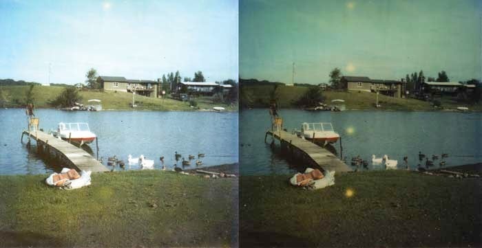 Second before-and-after restoration at Lake Ponderosa